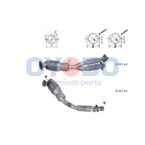 Katalysator 20N0114-OYO von Oyodo günstig für 234,84 € online kaufen