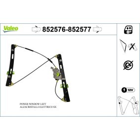 Achetez des Lève-vitre VALEO 852576 à prix pour 111,31 €