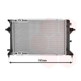 Comprar Radiador, refrigeración del motor de VAN WEZEL 82012747 a bajo precio de 216,43 €