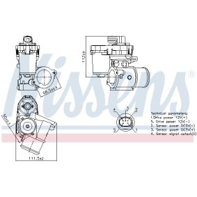 AGR-Ventil 98347 von NISSENS günstig für 120,99 € online kaufen