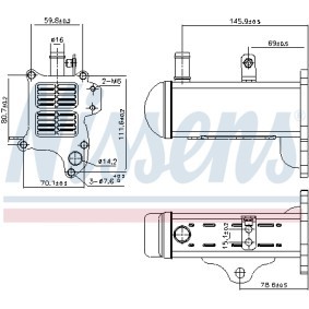 Achetez des Refroidisseur EGR de chez NISSENS en ligne pour Grand Vitara II SUV (JT, TE, TD) à prix modérés