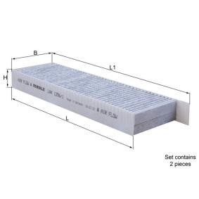 Innenraumfilter LAK 1256/1/S von MAHLE ORIGINAL günstig für 22,09 € online kaufen
