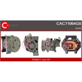 Klimakompressor CAC71084RS von CASCO günstig für 388,48 € online kaufen