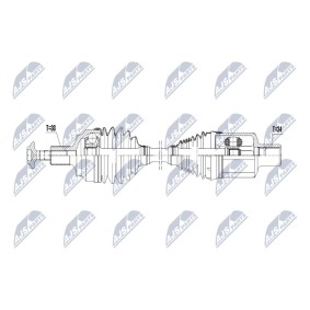 Antriebswelle NPW-ME-180 von NTY günstig für 223,96 € online kaufen