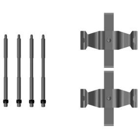 Zubehörsatz, Scheibenbremsbelag 8DZ 355 206-811 von HELLA günstig für 21,28 € online kaufen