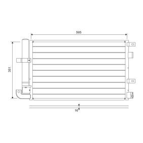Compre Condensador, ar condicionado da VALEO 822694 a um preço baixo por 170,62 €