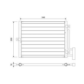 Acquista Condensatore climatizzatore da VALEO 822701 a buon mercato per soli 111,39 €