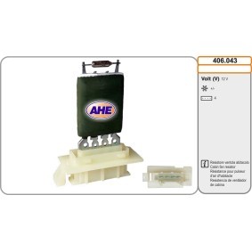 Acquista Resistore addizionale, Elettromotore-Ventola radiatore da AHE 406.043 a buon mercato per soli 20,22 €