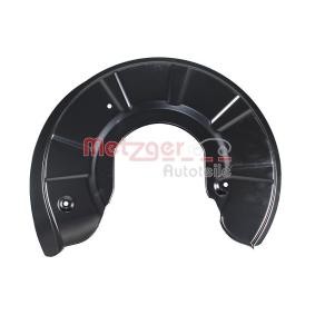 Acquista Lamiera paraspruzzi disco freno da METZGER 6115562 a buon mercato per soli 35,00 €