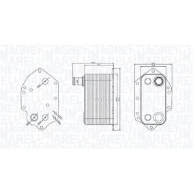 Achetez des Radiateur d'huile MAGNETI MARELLI 350300004000 à prix pour 39,29 €