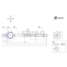Acquista Snodo assiale da SWAG online per CLA Coupe (C118) a prezzi moderati