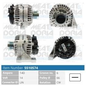Compre Alternador da MEAT & DORIA 5510574 a um preço baixo por 227,55 €
