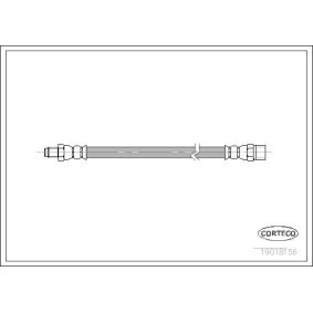Achetez des Flexible de frein CORTECO 19018156 à prix pour 10,08 €