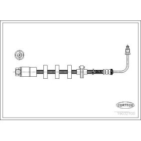 Comprar Latiguillo de freno de CORTECO 19032611 a bajo precio de 25,61 €