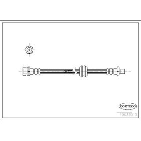 Compre Tubo flexível de travão da CORTECO 19033013 a um preço baixo por 10,29 €
