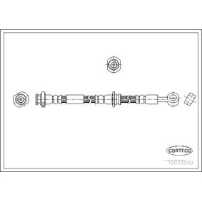 Acquista Tubo freno da CORTECO 19033559 a buon mercato per soli 73,40 €