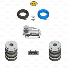 Achetez des Soufflet à air suspension pneumatique de chez MAD en ligne pour Transporter T6 Van (SGA, SGH, SHA, SHH) à prix modérés