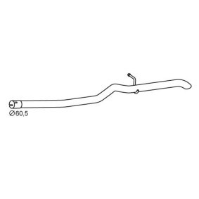 Compre Tubo de escape de VEGAZ online para Transit Mk7 Furgoneta (V363, FCD, FDD) a precios moderados