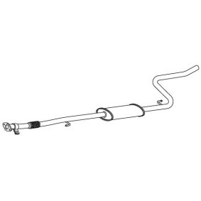 Comprar Silenciador intermedio de VEGAZ FTS-516 a bajo precio de 207,50 €