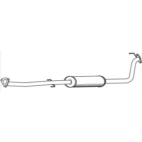 Mittelschalldämpfer HOS-260 von VEGAZ günstig für 266,43 € online kaufen