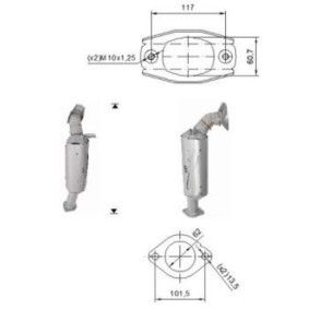 Katalysator MIK-995 von VEGAZ günstig für 542,60 € online kaufen