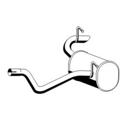 Compre Panela de escape de VEGAZ online para VITO / MIXTO Caixa (W639) a preços moderados