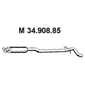 Mittelschalldämpfer VOS-138EBER von VEGAZ günstig für 139,88 € online kaufen