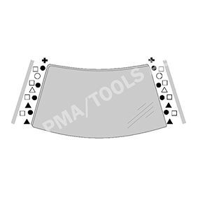 Comprar Listón embellecedor / protector, parabrisas de PMA 240808141 a bajo precio de 21,31 €