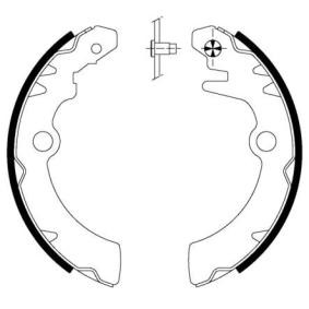 Bremsbackensatz 8DB 355 038-231 von HELLA günstig für 39,07 € online kaufen