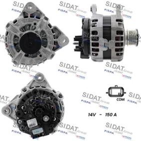 Comprar Alternador de SIDAT A12BH1355 a bajo precio de 231,21 €
