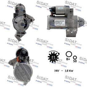 Comprar Motor de arranque de SIDAT S12BH0920 a bajo precio de 197,50 €