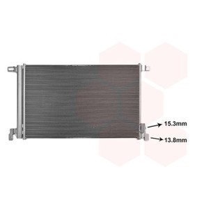 Comprar Condensador, aire acondicionado de VAN WEZEL 03015711 a bajo precio de 144,40 €