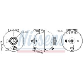 Acquista Vaschetta acqua radiatore da NISSENS online per eSprinter Van (B910) a prezzi moderati