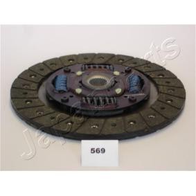 Kupplungsscheibe DF-569 von JAPANPARTS günstig für 53,56 € online kaufen