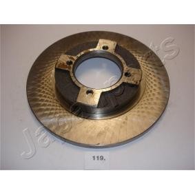 Bremsscheibe für NISSAN von JAPANPARTS