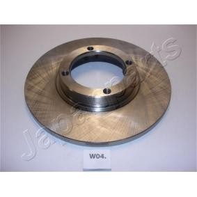 Bremsscheibe DI-W04 von JAPANPARTS günstig für 24,53 € online kaufen