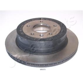 Bremsscheibe DP-W05 von JAPANPARTS günstig für 46,54 € online kaufen