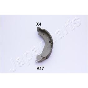 Comprar Zapata de freno de mano de JAPANPARTS GF-K17AF a bajo precio de 60,80 €