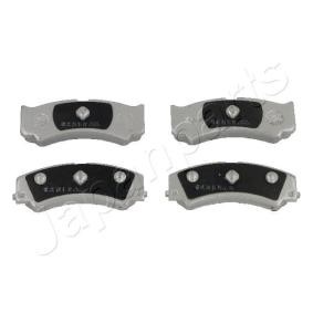 Bremsbeläge PA-697AF von JAPANPARTS günstig für 65,24 € online kaufen