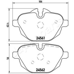 Glühkerze für TOYOTA von JAPANPARTS