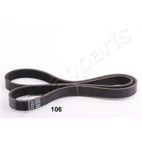 Keilrippenriemen TV-106 von JAPANPARTS günstig für 12,35 € online kaufen