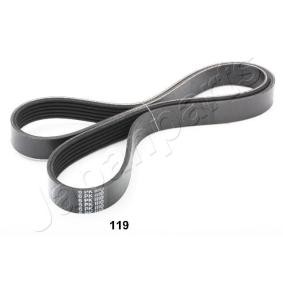 Achetez des Courroie Poly-V JAPANPARTS TV-119 à prix pour 14,55 €