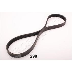 Keilrippenriemen TV-298 von JAPANPARTS günstig für 12,51 € online kaufen