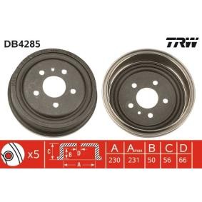 Achetez des Tambour de frein de chez TRW en ligne pour Zafira B (A05) à prix modérés