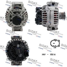 Comprar Alternador de SIDAT A12BH0947 a bajo precio de 325,02 €