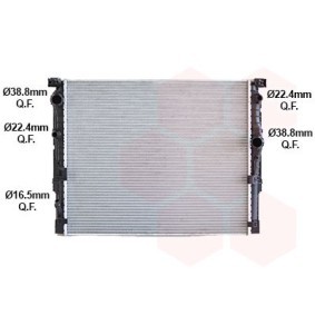 Kühler, Motorkühlung 06012771 von VAN WEZEL günstig für 165,31 € online kaufen