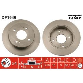 Acquista Dischi freno da TRW online per Bluebird Coupe (910) a prezzi moderati