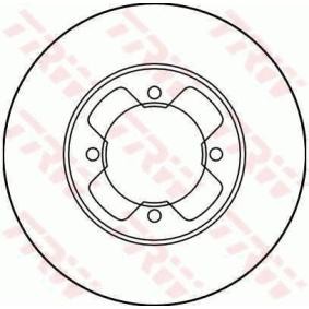 Bremsscheibe für NISSAN von TRW
