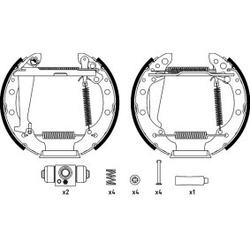 Achetez des Kit de freins, freins à tambours TEXTAR 84044710 à prix pour 103,90 €