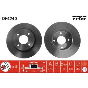 Bremsscheibe DF4240 von TRW günstig für 35,44 € online kaufen
